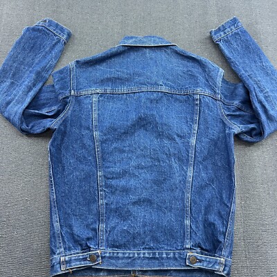 Vintage LEVIS France 70s 80s 70500 Mens Denim Jacket Medium Blue