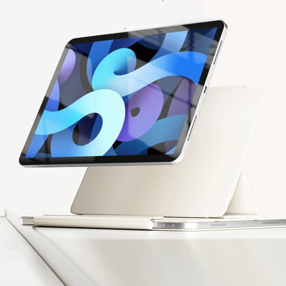 For iPad Pro 12.9" 3rd 4th 5th 6th Gen iPad Pro 11 Leather Stand SMART FLAP CASE - Image 2 of 4