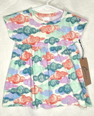 Nordstrom By Cristina Martinez Multicolored Dress Size Months Baby Girl  NWT
