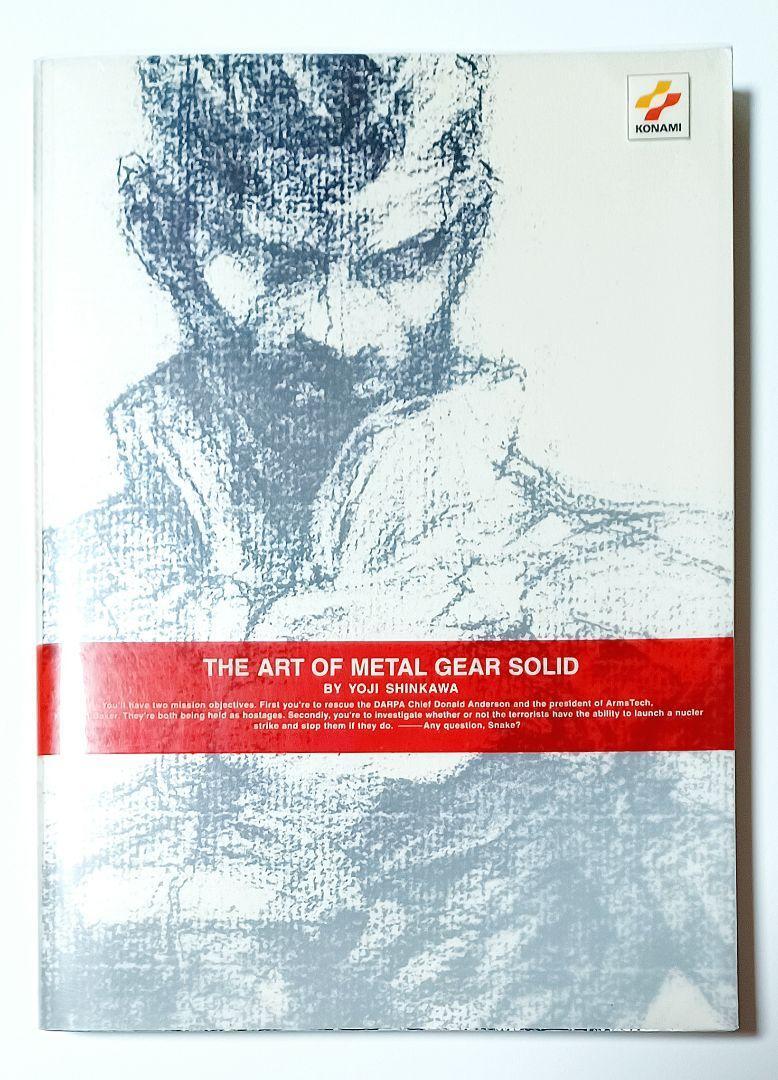 アート/エンタメ KONAMI - The art of l gear solid THE ART OF METAL GEAR SOLID Yoji Shinkawa Art Book Works