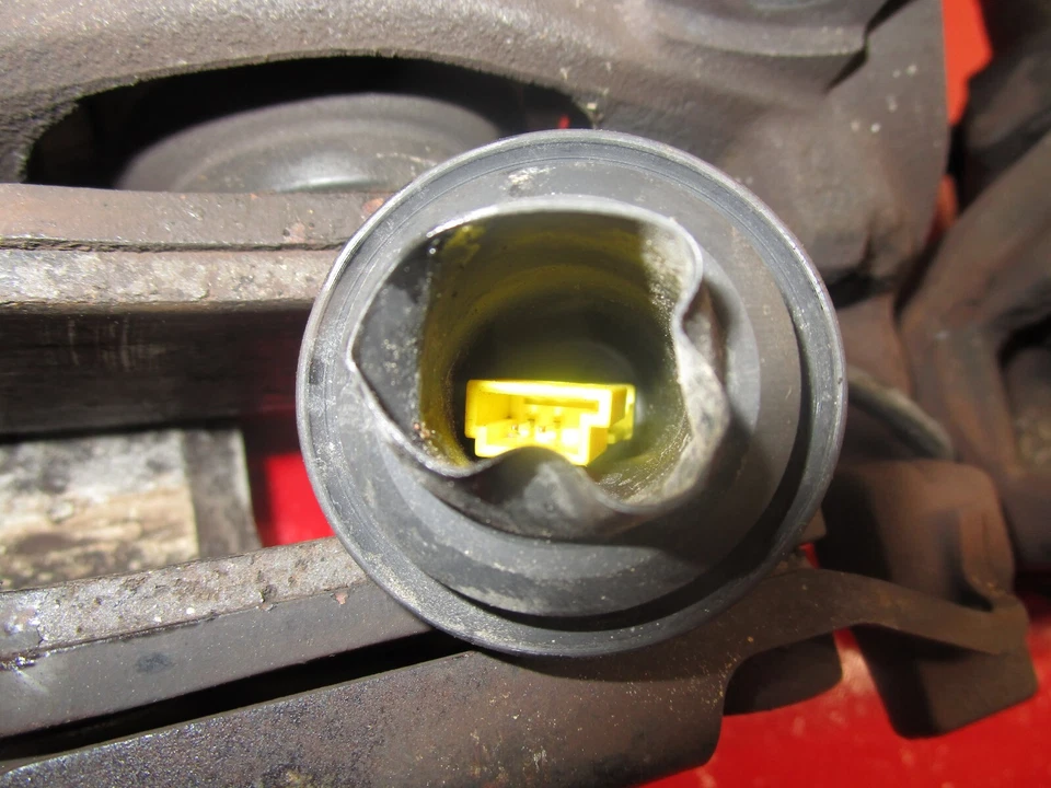 03-06 MERCEDES-BENZ R230 SL500 TRACCIÓN TRASERA IZQUIERDA/DERECHA JUEGO DE PINZAS DE FRENO OEM Foto 4 de 4