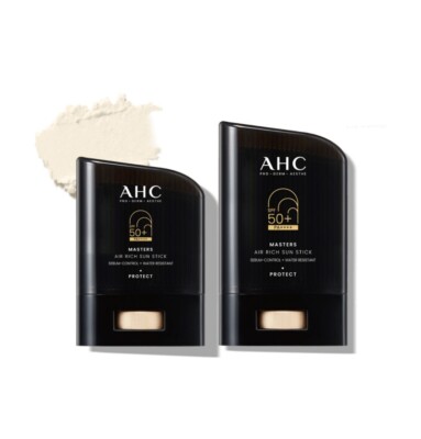 AHC Masters Air Rich Sun Stick (SPF 50+ PA++++) 14g+22g SET