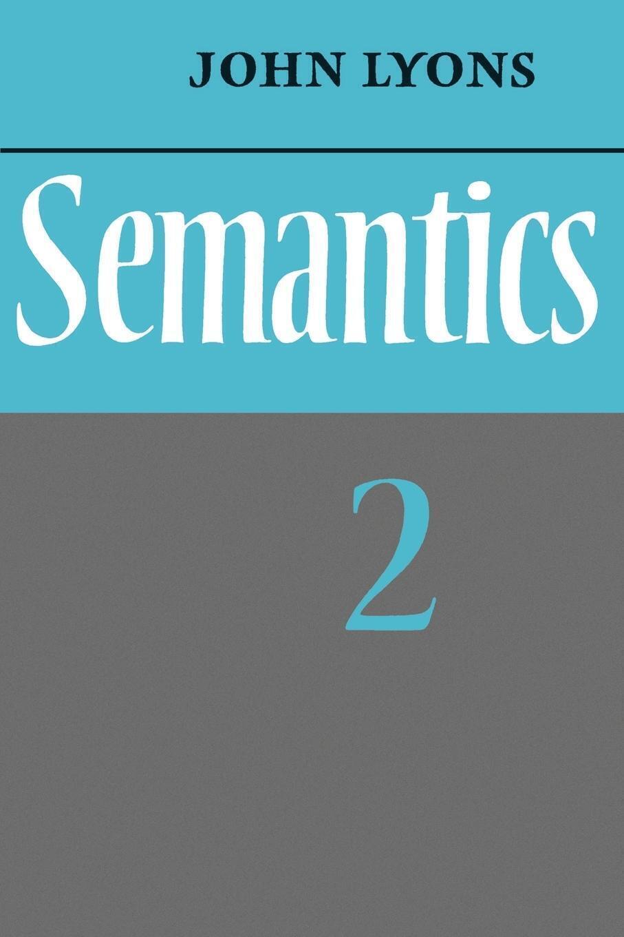 Thumbnail - Semantics Volume 2 John Lyons Taschenbuch Paperback Englisch 1977