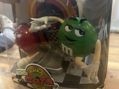 M&M Candy Dispenser “Rock'n Roll Cafe” New Candy Removed | eBay