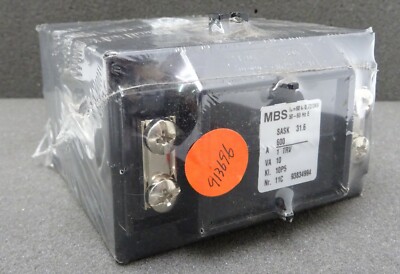 Stromwandler MBS SASK 31.6 Messwandler Current Transformer 600A Sek. 1A TRV 10VA