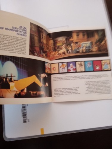 1985 Disney Epcot Center General Motors GM Cars World of Motion Pamphlet Booklet - Bild 3 von 3