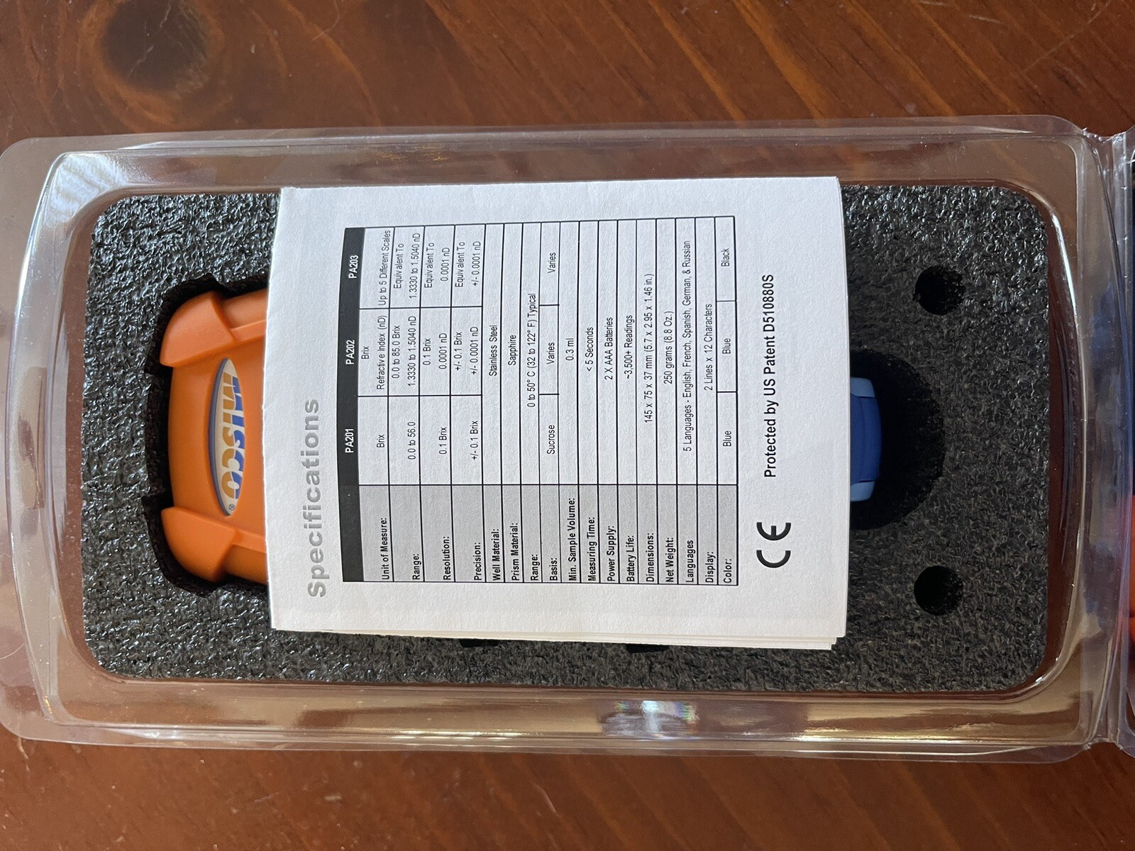 MISCO PA201 Palm Abbe Digital Refractometer eBay