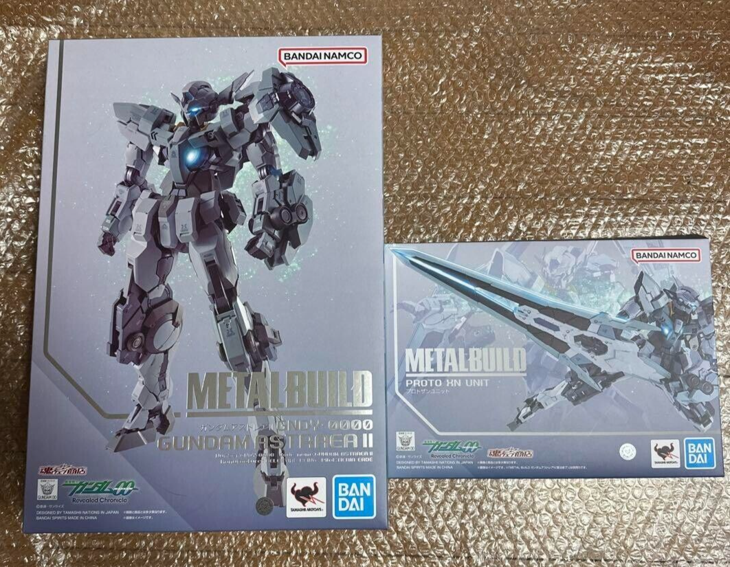METAL BUILD Gundam Astraea II &Proto XN Unit Set Action Figure H