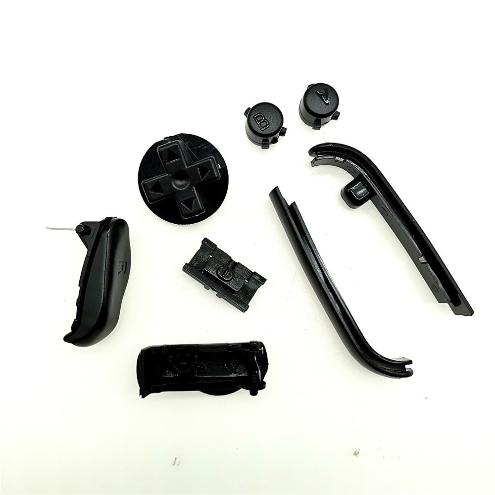 Replacement Buttons Set Keypads L R A B Buttons For GameBoy Advance GBA -Black
