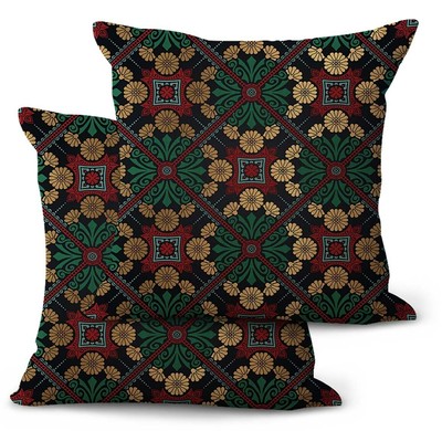 medallion pillow covers