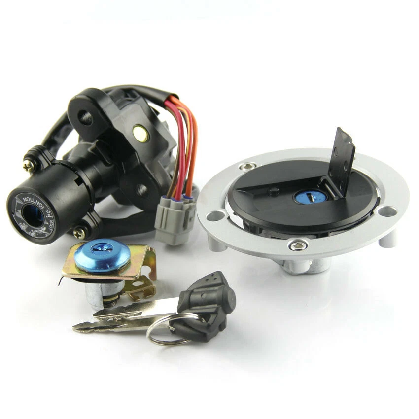 Juego de bloqueo de interruptor de llave de encendido para Suzuki GSXR600 GSX-R600 GSXR750 GSXR1000 06-18 Foto 2 de 4