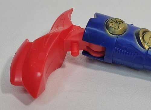 Transformers Tail Axe Weapon Accessory - Original Transformer Blue & Red Piece - Picture 8 of 16