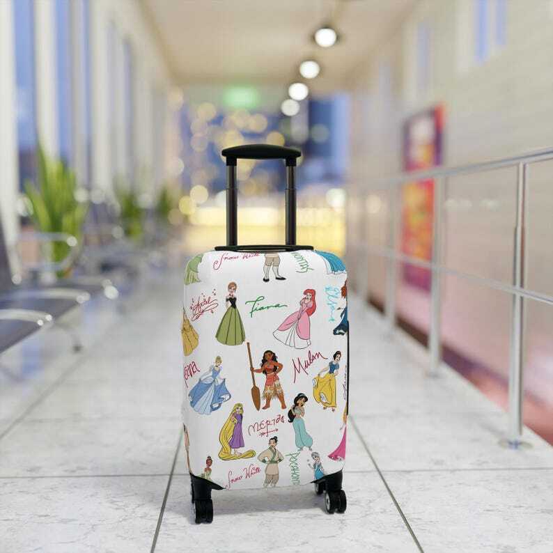 Disney Luggage Cover, Princesses, Autographs, Travel Accessories, Kids Luggage C