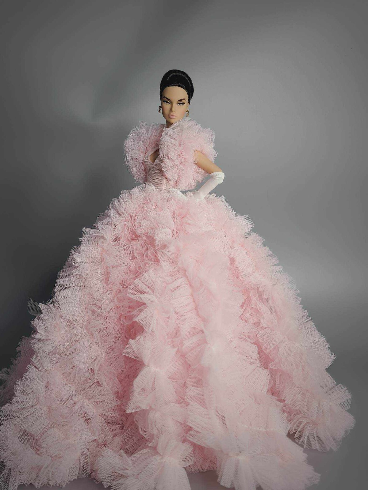 New Silkstone Fashion Royalty Barbie Doll Dress Model 126/1-image