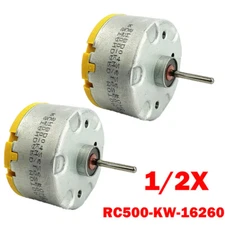 1/2Pack Standard Motor RC500-KW/16260 6V 7.4V 9V 12V 32mm Electric Sweeper Robot