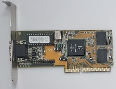 Supergrace SG-R2200A8 AGP Grafikkarte (Rendition V2200, 8MB, retro, 1999)
