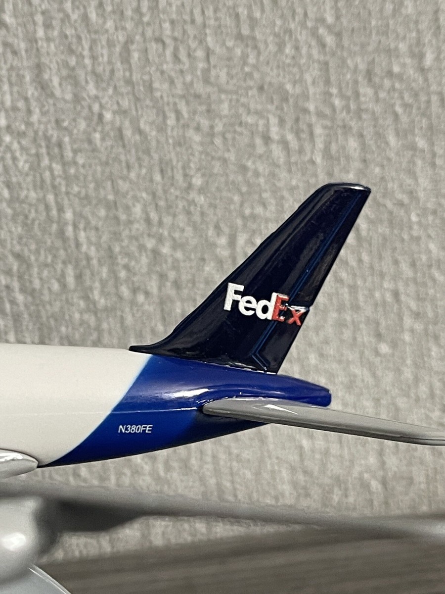 FEDEX CARGO AIRBUS A380 - 800F AIR PLANE RARE 1:400 NEW DIECAST
