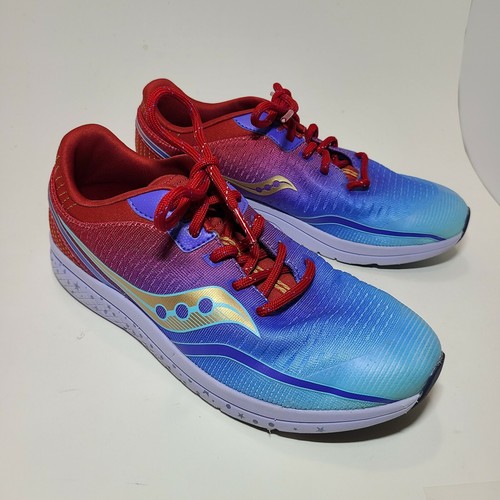 Saucony rot/blau Max Kinvara 11 Damen Laufschuhe Größe 5,5 M Top Zustand - Bild 3 von 8