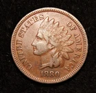 1880 Indian Head Cent  VF++