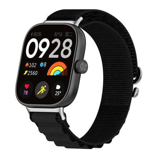 Nylon Sports Watchband Breathable Solid Color for Redmi Watch4/Xiaomi Band8 Pro - Zdjęcie 10 z 24