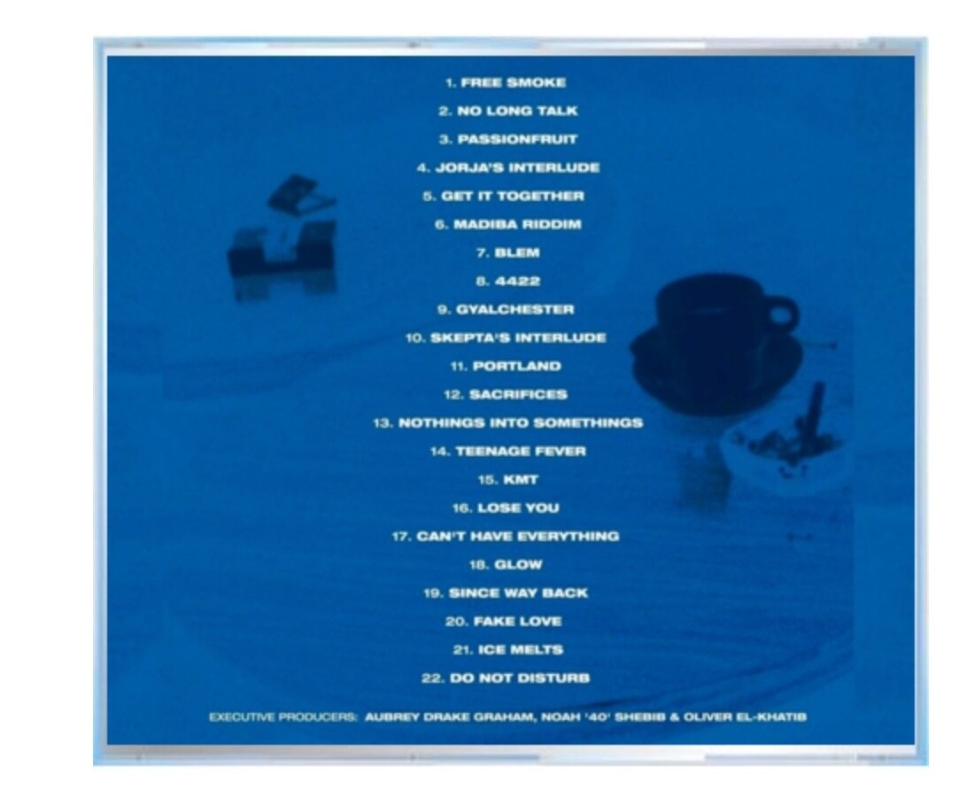 Drake – More Life 2017 Album Unofficial 2 CD (custom made