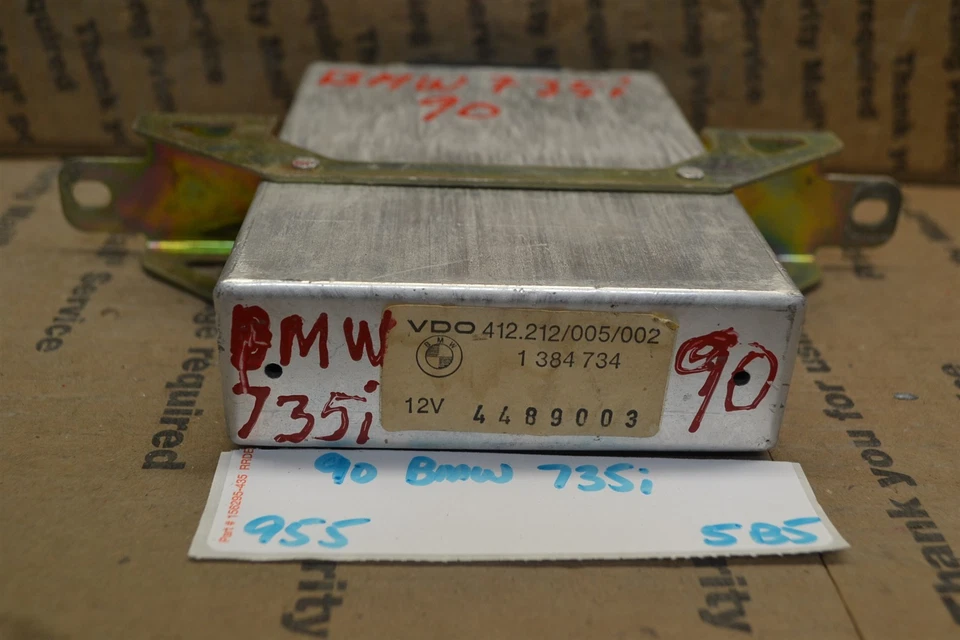 1990 BMW 735i Cruise Control Unit 1384734 Module 955-5B5 - Imagem 2 de 3