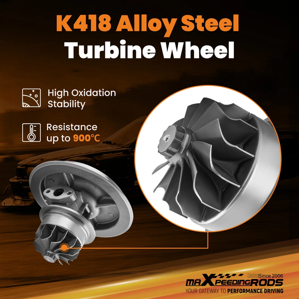 Núcleo de cartucho turbocompressor para Cummins N14 Turbo ISM ISC T6 3804502 3537074 - Imagem 2 de 4