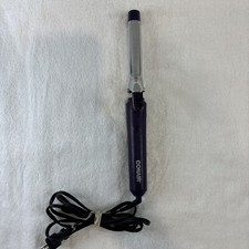 Conair Curling Iron 1" Purple Glitter Handle Hot Iron