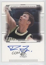 2000-01 SP Top Prospects First Impressions Dan Langhi #DL Rookie Auto RC 0c2