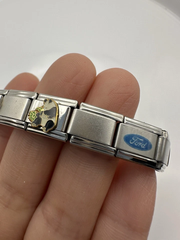 "Pulsera Nomination Italia con dijes surtidos 6,25""" Foto 4 de 4