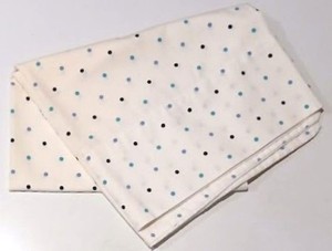 Used, Polka-dot on White, Standard-sized Pillowcase by Mainstays