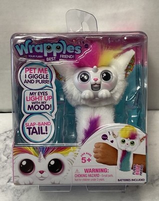 NEW, WRAPPLES LITTLE LIVE PETS INTERACTIVE FURRY FRIENDS, RAINBOW HAIR UNA