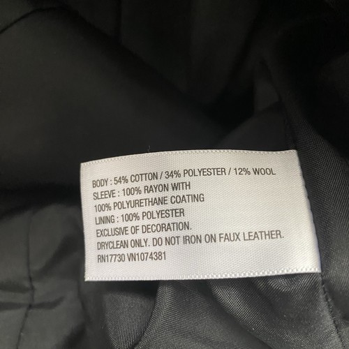 Mossimo Womens Large L Full Zip Jacket Midweight Fushion Coat NWT - Picture 5 of 7