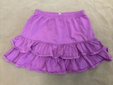Hanna Andersson 100 Girls Purple Ruffles Skirt Bottom Summer