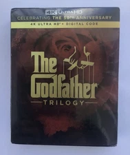 The Godfather Trilogy (50th Anniversary) 4K UHD +  Blu-ray + Digital - New