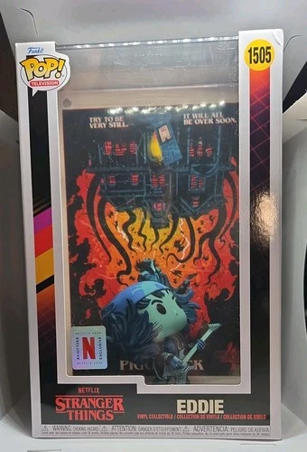 Funko Pop Television: Stranger Things - Eddie #1505 Netflix Exclusive unopened