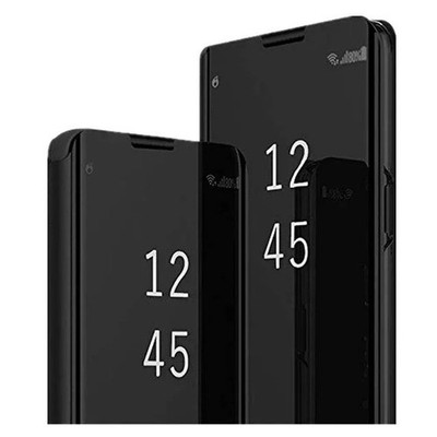Mirror View Flip Case Stand Cover for Samsung Galaxy S26 S25 S24 S23 S22 S21 S20