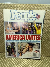 9/11 Special Commemorative Issue Magazine, "One Year Later A Nation Remembers"