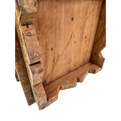 Handgeschnitzte Holzkiste Fächer mit Fröschen Intarsien Perlmutt Unikat Selten - Bild 3 von 11