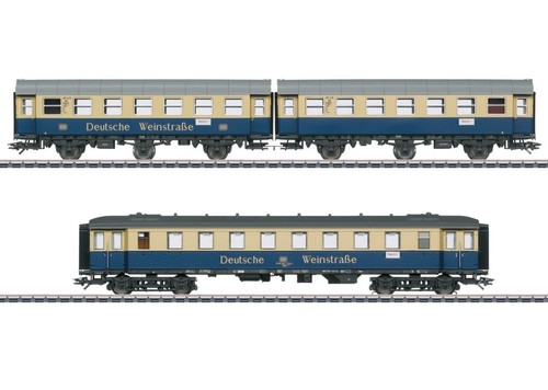 Märklin H0 43189 Wagenset "Deutsche Weinstraße" DB "LED-Bel." - ohne OVP  | Condition: Gebraucht