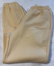 Comfrt Pastel sweatpants Color- Canary Unisex Adult Size Medium
