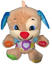Fisher-Price Laugh Learn Puppy Plush Interactive Talking Musical Toy DRH41