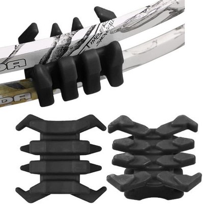 1 Pair Archery Rubber Bow Limbs Vibration Damper Single Long 2.36'' Wide 2.16...