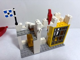 LEGO Pirates I:  Broadside Brig 6259 (1991) + Harbor Sentry 6245 + Treasure 6235