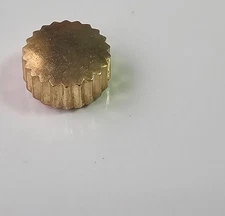 NOS Vintage Crown Ø 5 Mm TAP 0.9 Mm Watch Spare Parts Gold Height 2.75 Mm.