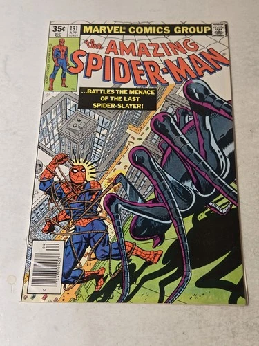 Marvel Comic Amazing Spider-Man Issue #191 1979, 8.5 VF / NM Newsstand see pics