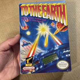 To the Earth (Nintendo Entertainment System) Juego Completo NES Con Caja y Manual