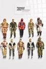 Vintage GI Joe - LOT OF CUSTOM ACTION FIGURES (D) - Hasbro