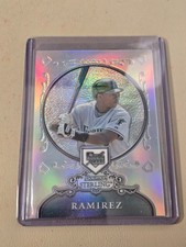 2006 HANLEY RAMIREZ BOWMAN STERLING REFRACTOR ROOKIE CARD. MARLINS. 137/199.. rookie card picture