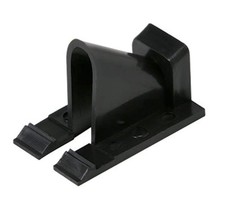 x 1000 Steren Vinyl Siding Clip RG6 Vertical Black - UV Protection